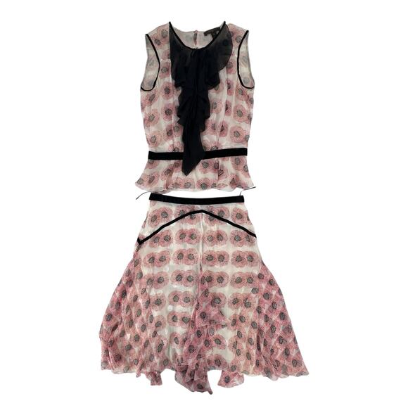 Louis Vuitton Flower Print Silk Set - Picture 1 of 8